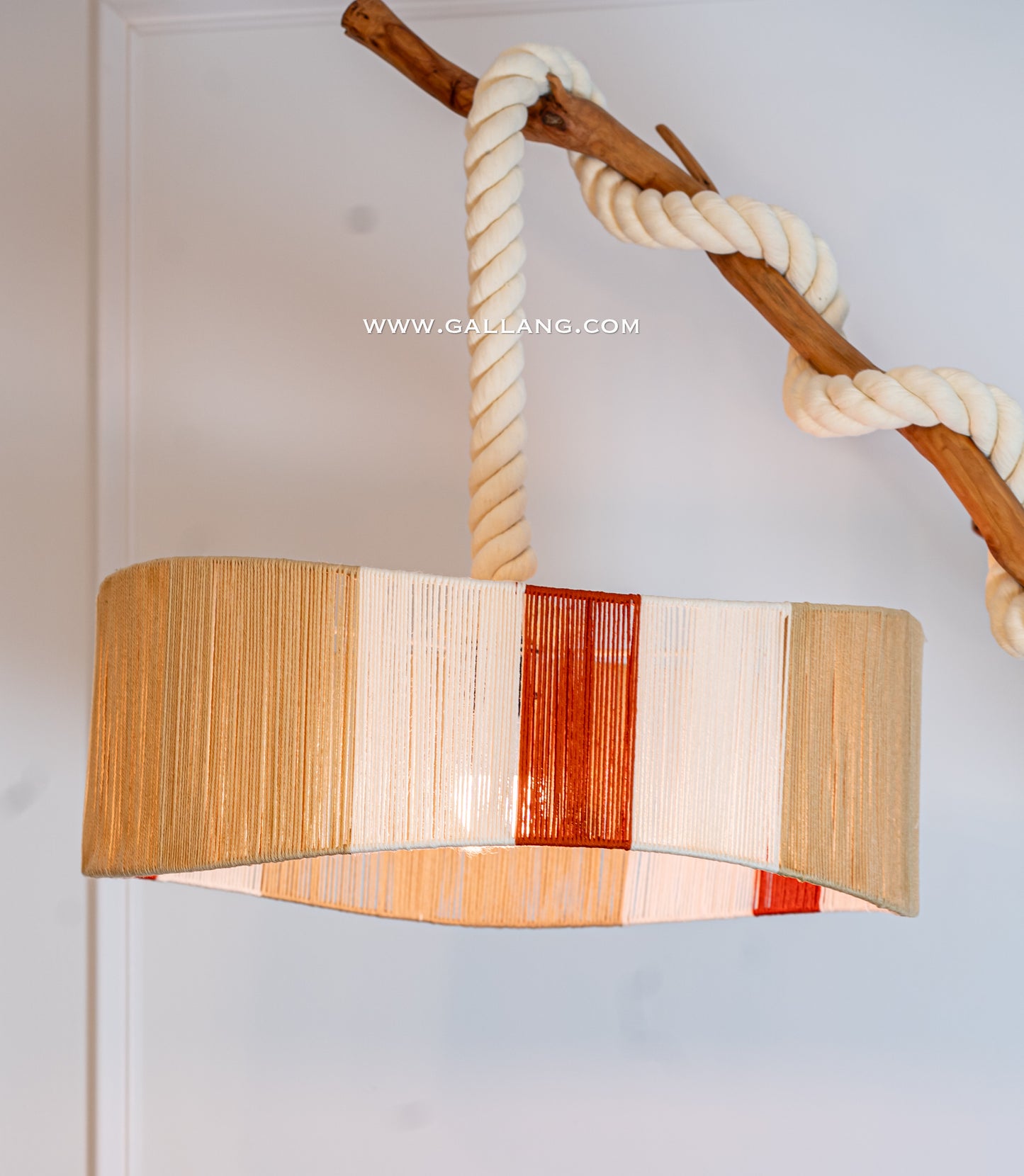 Maple Twist Floor Lamp Art- "CRESCENT"
